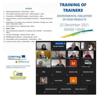 Agenda e foto training pefmed plus