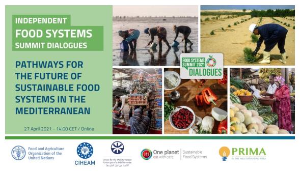 Logo evento Independent Food Systems Summit Dialogues