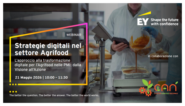 Strategie digitali nel settore Agrifood-WEBINAR