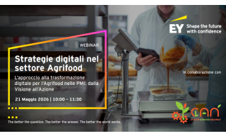 Strategie digitali nel settore Agrifood-WEBINAR