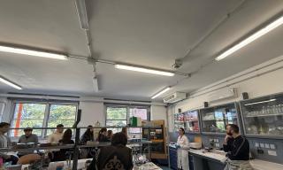 Studenti del Liceo Scientifico S. Giuseppe de Caburlotto in visita didattica al laboratorio dell’infrastruttura MIRRI presso il centro di ricerche ENEA Casaccia